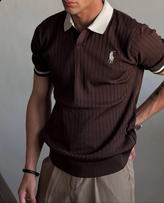 Old money polo brown